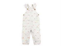 Lil Atelier coconut milk bow overall